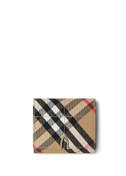 Trifold Snip Bej Kadın Cüzdan