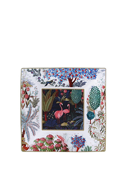 Jardin du Palais Desenli Seramik Kare Şekerlik 22 cm
