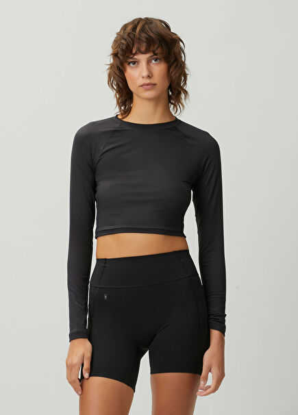 Studio Black Crop Top