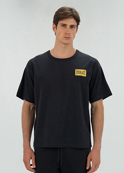 1910 Classic Comfort Antrasit Kısa Kollu Erkek T-Shirt