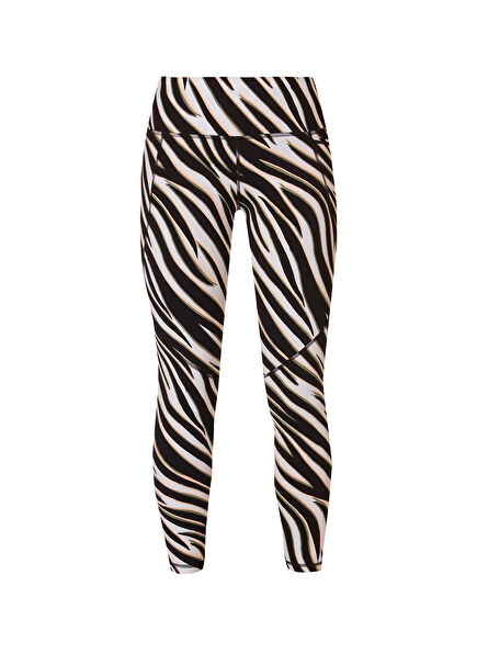 Power 7/8 Workout Black Women's Running Leggings