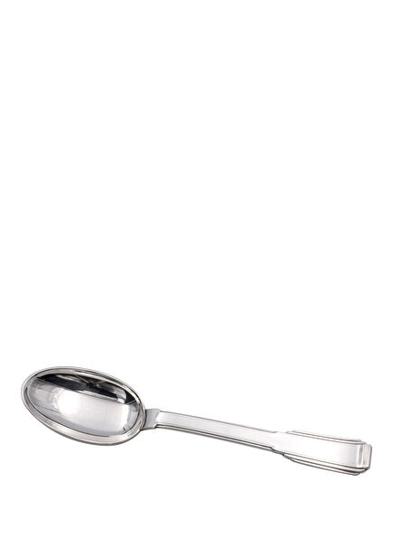 Art Deco Silver Plated Dining Spoon