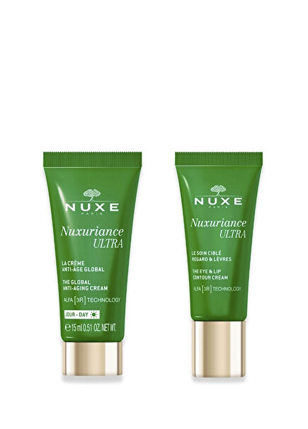 Nuxuriance Ultra Anti-Aging Eye and Lip Care Cream 15 ml + Anti-Aging Face Cream 15 ml Set of 2
