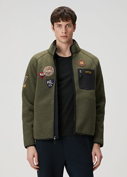 Khaki Fleece Coat