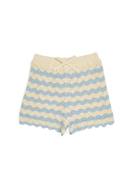 Aster Blue Girls Shorts