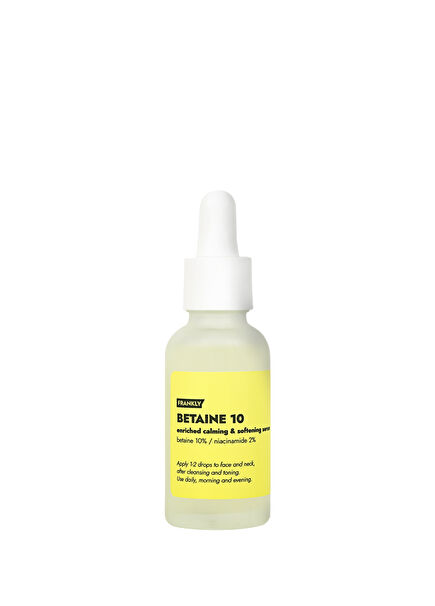 %10 Betain ve Niacinamide İçeren Cilt Bariyeri Onarıcı Yenileyici ve Nemlendirici Cilt Serumu 30 ml