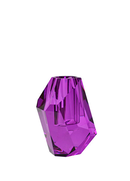 Tina Purple Vase 14 cm