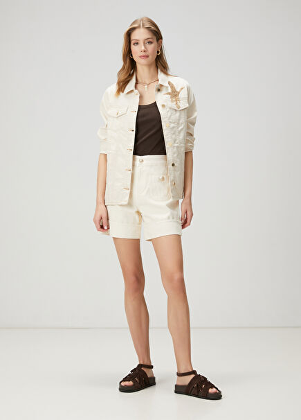 Off-White Denim Shorts