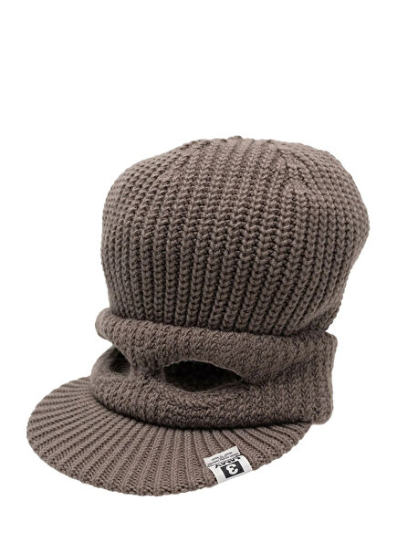 Brown Men's Wool Hat