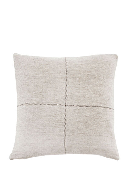 Talin Yün Bej Kırlent Kılıfı 45x45 cm
