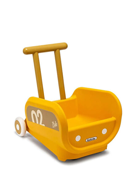 Italo Minieolo Yellow Maneuverable Ride-On Child Vehicle