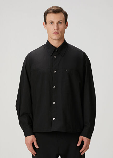 Siyah Dış Gömlek