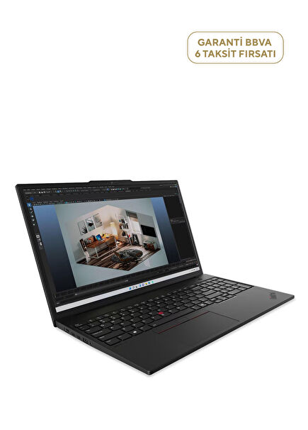 Thinkpad P16s V3 Ultra-7 155H 16C 1x16GB 5600MHz SODIMM 512GB SSD NVIDIA RTX500ADA 4GB 16" Windows 11 Pro Laptop 21KS0000TX