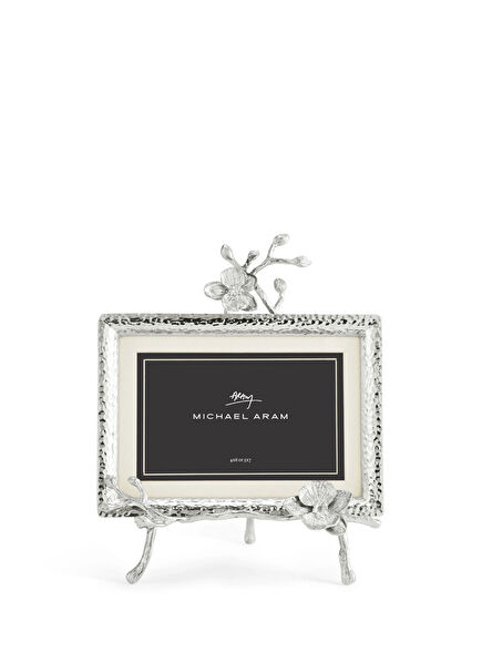 White Orchid Photo Frame