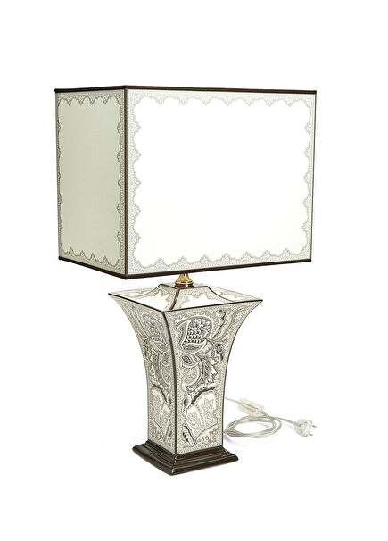 Khaki Porcelain Lamp