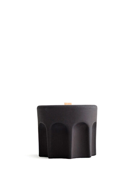 Colloseum Siyah Stoneware Mumluk