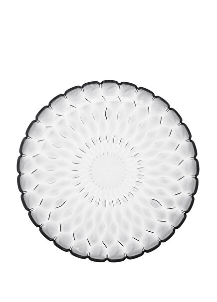 Jelly Şeffaf Pleksi Servis Tabağı 45 cm