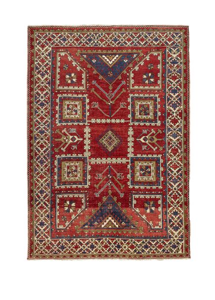 Cilo El Dokuma Kırmızı Halı 219 x 350 cm