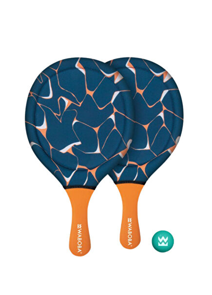 Navy Blue 2-Piece Beach Racket Play Set