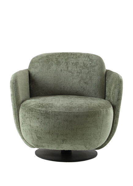 Kubeb Nil Yeşili Şönil Döner Berjer