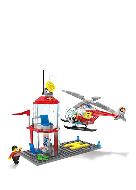 MyFireBrigade Fire Helipad Building Toy KB0812