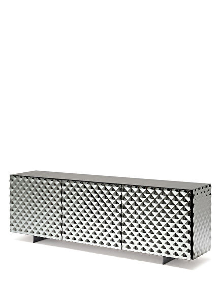 Vivaldi Smoked Glass Buffet with Lid