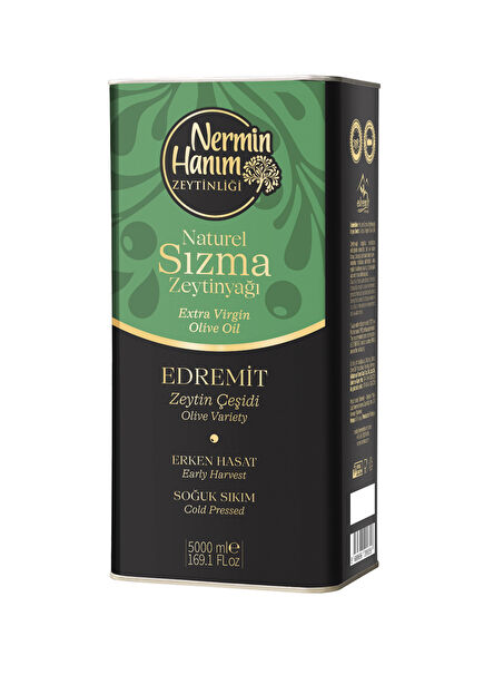 Abundantly Awarded Early Harvest Natural Cold Press Olive Oil 5 lt