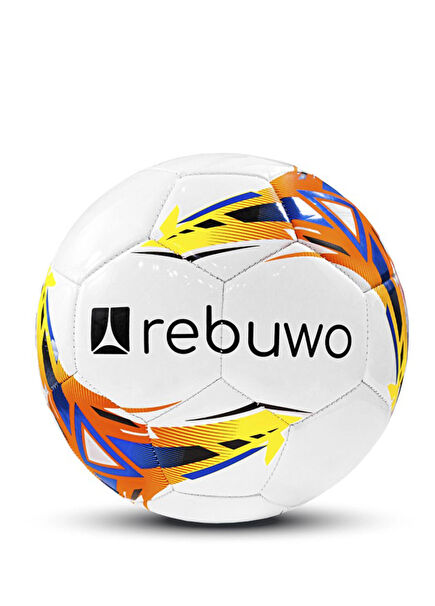 Orange Number 5 Hard Ground Football Astroturf Ball