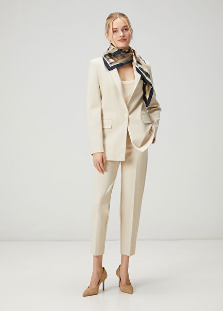 Bej Cigarette Pantolon