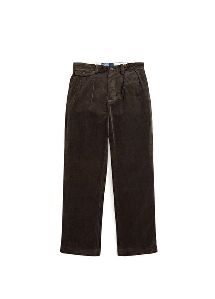 Kahverengi Erkek Çocuk Kadife Pantolon