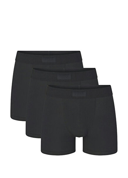 3" Siyah 3lü Brief Boxer Seti