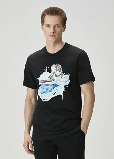 Jordan Flight Siyah Gri T-shirt