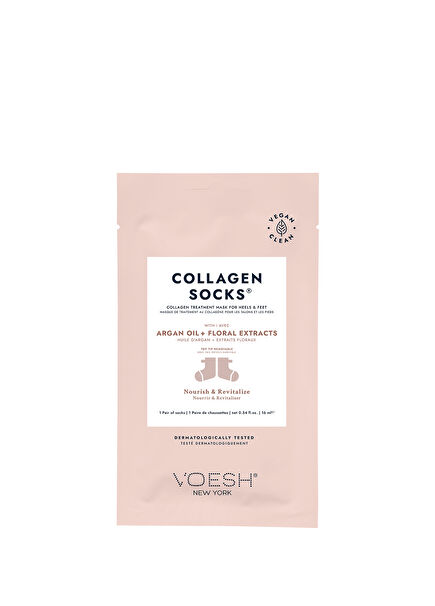 Collagen Socks Argan Oil Foot & Heel Mask 16 ml