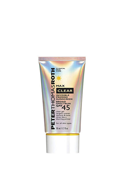 Max Clear SPF45 Yüksek Koruyuculu Şeffaf Güneş Kremi 50 ml