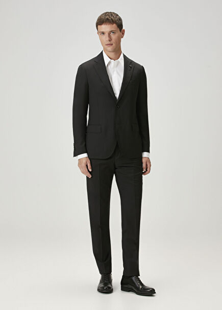 Siyah Yün Takım Elbise