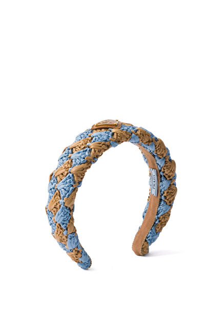 Light Blue Crochet Women's Crown