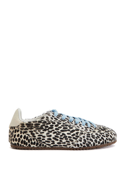 Daze Runner Black White Leather Sneakers