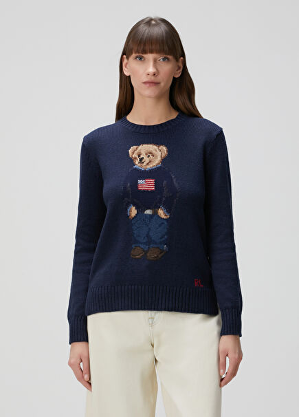 Polo Bear Navy Blue Sweater