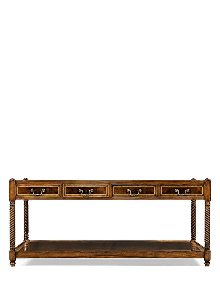 Buckingham Antique Mahogany Kahverengi Dikdörtgen Orta Sehpa