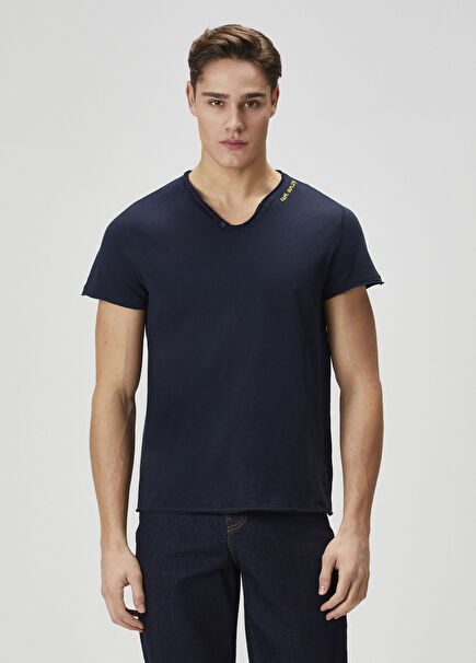 Monastir Lacivert T-shirt