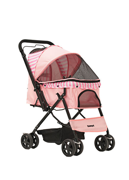 Nova Pembe Kedi ve Köpek Arabası 