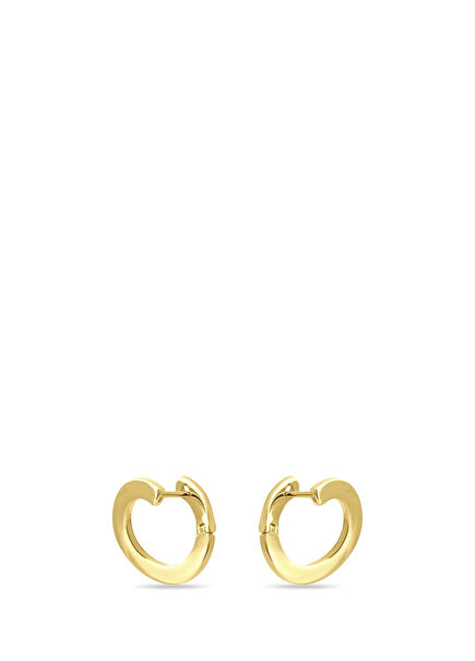 Circle 14K Gold Women's Earrings