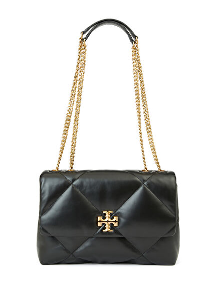 Kira Diamond Black Womens Leather Handbag