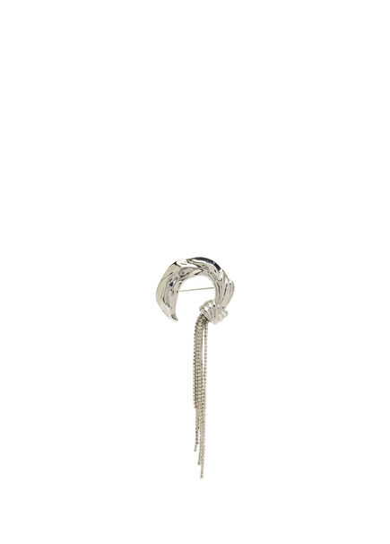 Silver Women's Brooch