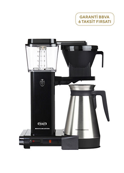 KBGT 741 Thermal Black Filter Coffee Machine
