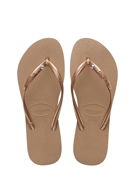 Slim Crystal Kids Beach Slippers