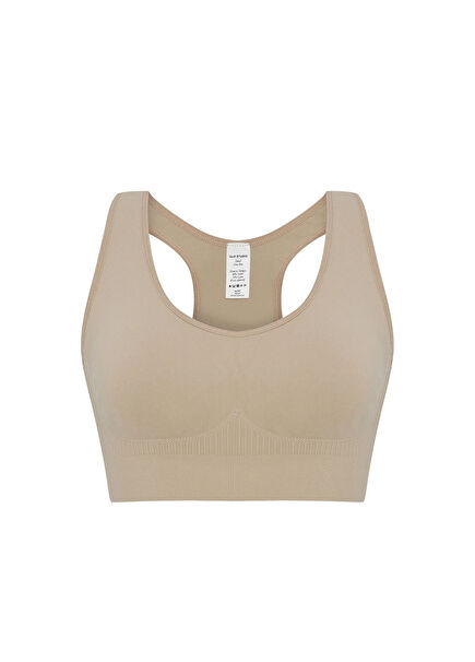 Aria Seamless Stone Kadın Bra Spor Sütyeni
