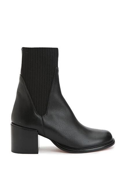 Quinn Black Women's Leather Boots