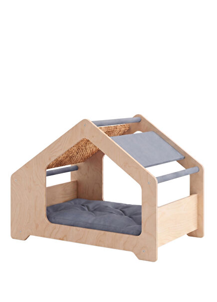 Patty Grey Cat and Dog House