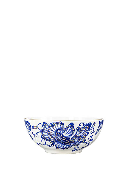 Singing Garden Patterned Porcelain Salad Bowl